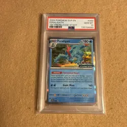 2024 POKEMON SVP EN-SV BLACK STAR PROMO #089 FERALIGATR PSA 10 - Image 1