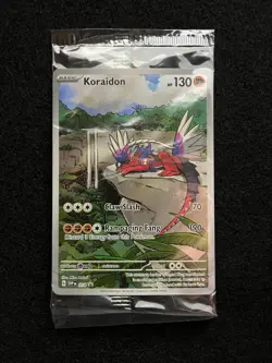 Koraidon Pokemon SV Black Star Promos #014 2023 Sealed - Image 1