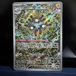 Pokemon TCG Magneton SV 159 Pokemon Center Stamped Black Star Promo Card - Image 1