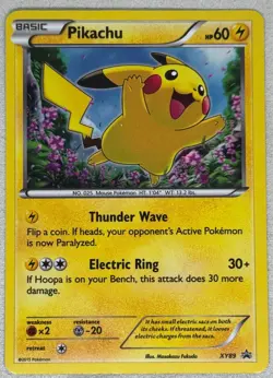 Pikachu XY89 XY Black Star Promo Pokemon Card | Near-Mint | English - Image 1