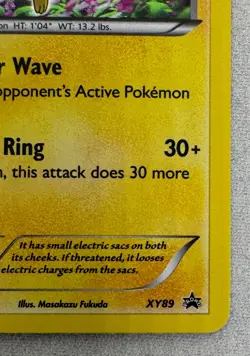 Pikachu XY89 XY Black Star Promo Pokemon Card | Near-Mint | English - Image 5