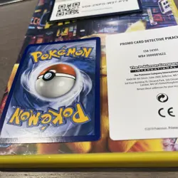 Pokemon TCG - Detective Pikachu sm190 - Black Star Promo Holo - Near Mint - Image 3
