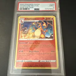 The Pokemon Company Vivid Voltage Charizard 025/185 English Reverse Holo PSA 9 - Image 1