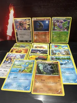 Pokemon Card Lot of 14 From 2006 - 2016 in Played with Condition - Some Holo - Image 1