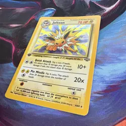 Jolteon - 4/64 - 1999 Jungle 1st Edition - WOTC - Holo - NM/LP - Pokemon TCG - Image 3
