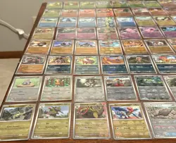 Black Bolt and White Flare PokeBall Pattern Lot of (x93) NM Cards NO DUPLICATES - Image 3