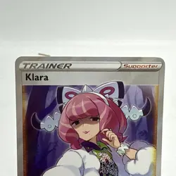 Pokemon Card TCG - Klara SWSH302 Full Art Trainer Sword & Shield Promo - Image 2