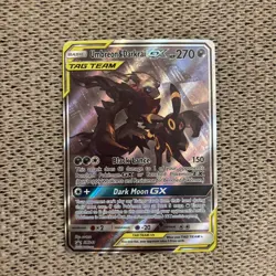 Pokemon TCG Umbreon & Darkrai GX SM241 Sun & Moon Promo Card - Image 1