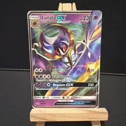 Pokemon Lunala GX TCG Sun Moon SM103 Holo Promo Card - Image 1