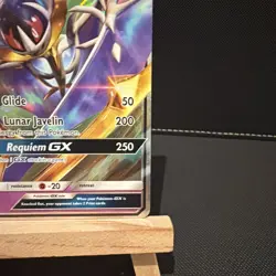 Pokemon Lunala GX TCG Sun Moon SM103 Holo Promo Card - Image 5