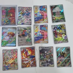 Pokemon TCG Deerling Metagross Holo Full Art Chinese Lot of 10 Cards - Image 1