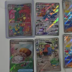 Pokemon TCG Deerling Metagross Holo Full Art Chinese Lot of 10 Cards - Image 5