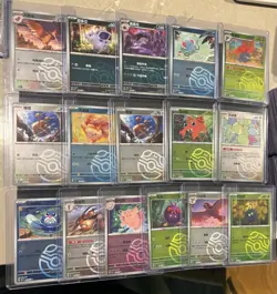 2025 Pokemon TCG 151 S-Chinese Master Ball Lot Of 21 Cards - Squirtle Gastly - Image 2