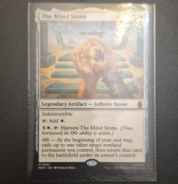 Wizards of the Coast MTG Marvel Super Heroes The Mind Stone 0021 Mythic - Image 1