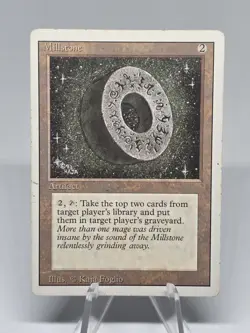 Magic The Gathering TCG Millstone Revised Edition Regular Vintage MTG 1994 WOTC - Image 1