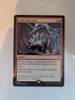 MTG Deflecting SWAT Commander Masters 0214 Regular Rare - Image 1