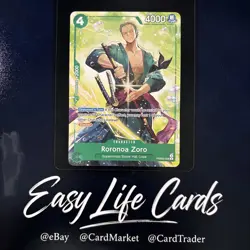 PRB02-006 Roronoa Zoro Welcome Pack 2026 Vol.1 One Piece TCG English Card - Image 1