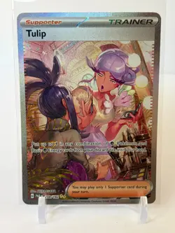 Tulip 259/182 Paradox Rift Holo Special Illustration Rare POKEMON - Image 1