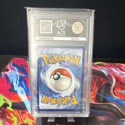 Pokemon TCG Paradox Rift Yveltal 205/182 Illustration Rare ACE Graded - Image 2