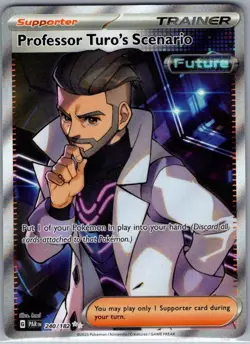 Professor Turo's Scenario 240/182 SV04: Paradox Rift - Pokemon Card - NM - Image 1