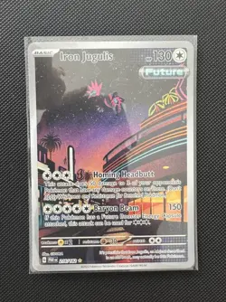 Iron Jugulis - 216/182 - Paradox Rift - Illustration Rare - NM - Pokemon TCG - Image 1