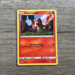 POKEMON CARD TCG - CHARMANDER HOLO RARE 4/18 - DETECTIVE PIKACHU 2019 - Image 1