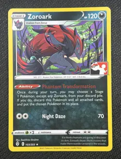 Zoroark 103/203 Rare Prize Pack Series Promo 2021 - Pokemon Card TCG (NM) - Image 1