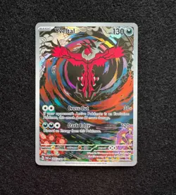 Yveltal 205/182 Paradox Rift Illustration Rare Pokemon TCG Card NM - Image 1