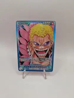 Doflamingo L OP01-060 Parallel Japanese ONE PIECE Card Game Romance Dawn JPN - Image 1