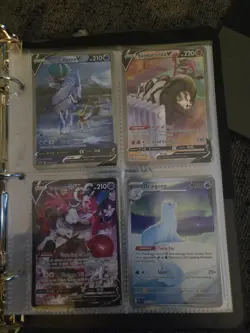Pokemon Binder/Collection Card Lot of 48 Cards - Image 1