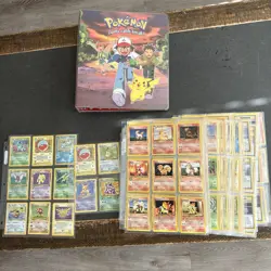 Original 1998 Pokemon Binder Lot 300+ Cards Rare Shadowless Alakazam Holo + More - Image 1