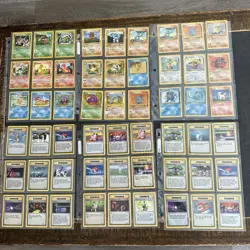 Original 1998 Pokemon Binder Lot 300+ Cards Rare Shadowless Alakazam Holo + More - Image 5