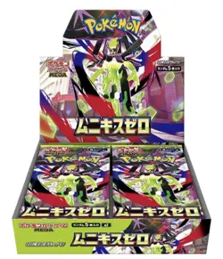 MEGA Pokemon Card Game MEGA ムニキスセロ Booster Box Japanese 2024 5 Cards - Image 1
