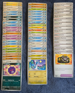 Pokemon 151 Complete Non-Holo Master Set 128/128 Cards - No Duplicates - NM - Image 3