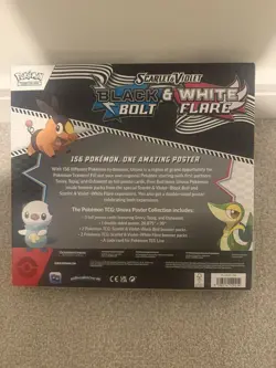 Pokemon TCG Black Bolt White Flare Poster Collection Promo Cards and Poster New - Image 2