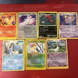 Pokemon Lot Of 7, 2000’s Cards Expedition E-Reader And More. Holos & Non Holos - Image 1