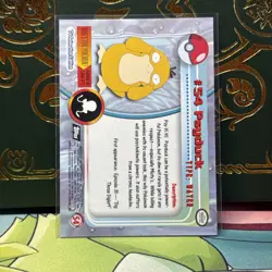 Psyduck #54 Topps Trading Cards Black logo Pokemon Card LP + - Image 2