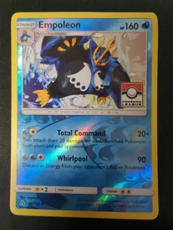 Empoleon 34/156 Pokemon League Promo Reverse Holo League & Championship Cards LP - Image 1