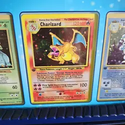 Pokemon Charizard Blastoise Venusaur proxyy Cards With Nice Display Piece! - Image 4