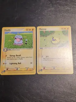 POKEMON TCG CARDS FLAAFFY + MAREEP 64/97 EX DRAGON NM/VLP - Image 1