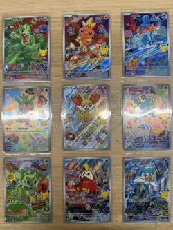 All Clean ✅ Pokemon First Partner Collection Series 3 Full Set 9 Cards ✅ - Image 1