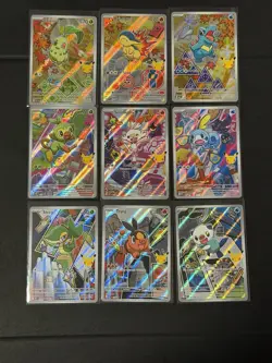 Pokemon First Partner Illustration Collection Series 2 Complete Set Of 9 Cards - Image 2