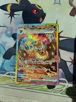 Pokemon Cards Prismatic Evolutions Flareon ex 146/131 SIR NM - Image 1