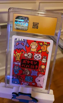 Pokemon TCG Mew Old Maid Playing Cards 2019 Jpn CGC Pristine 10 (Small Chip) - Image 2