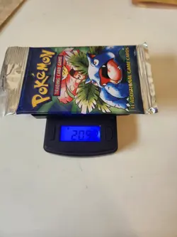 Pokemon TCG Base Set Venusaur Sealed Booster Pack 11 Cards WOTC 1999 ENG - Image 1
