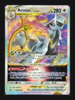 Arceus VSTAR SWSH307 SWSH: Sword & Shield Promo Cards, Holo Pokemon TCG NM - Image 1