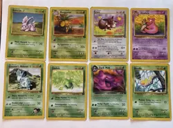 Pokemon TCG Bundle 8x Vintage Cards Various Sets MP D3 - Image 1