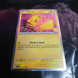 Pikachu (Pokemon Day 2026) Holo Common Miscellaneous Cards & Products 051/162 NM - Image 1