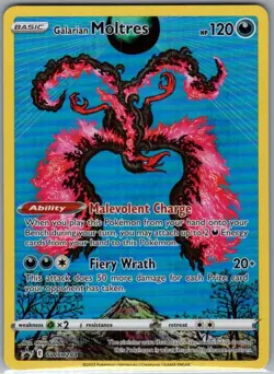Galarian Moltres - SWSH284 SWSH: Sword & Shield Promo Cards - Pokemon Card - NM - Image 1