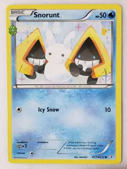 Snorunt RC7/RC32 LP - XY Generations Radiant Collection Pokemon Card - Image 1